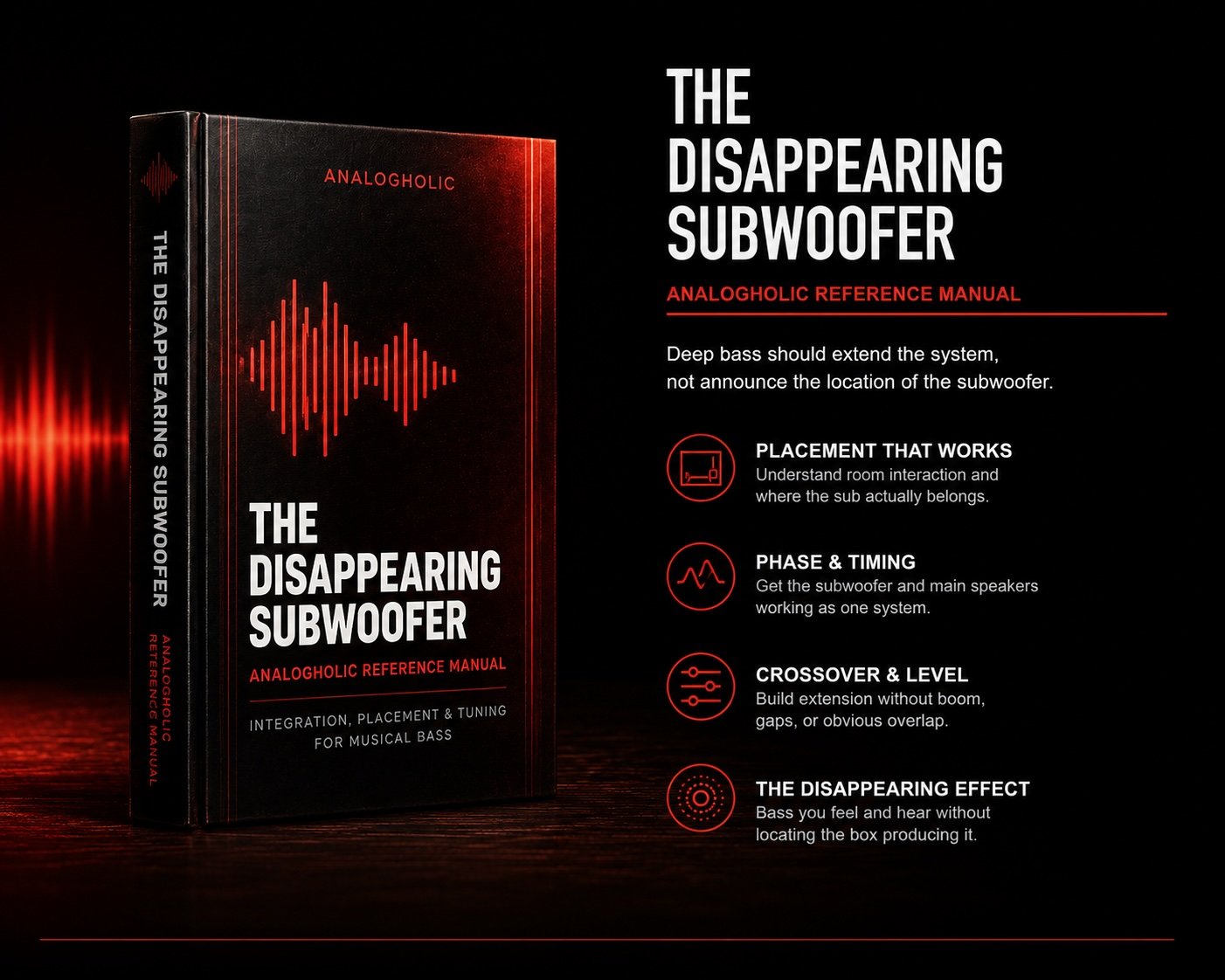 The Disappearing Subwoofer, Analogholic Reference Manual